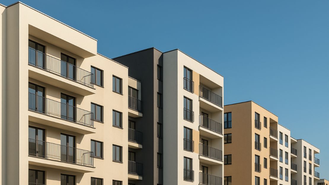 Edificio residenziale in Croazia – design moderno e spazi comuni